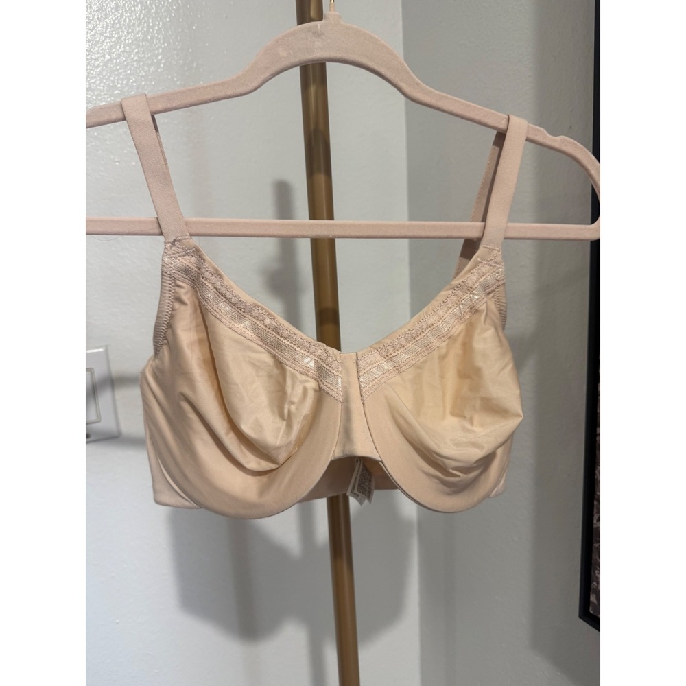 Wacoal Basic Beauty Full Figure Underwire Bra 855213 Nude 34DD